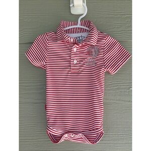 Garb Red/White Striped Outfit WORLD GOLF CHAMPIONSHIPS DELL MATCH PLAY Baby 0-3M